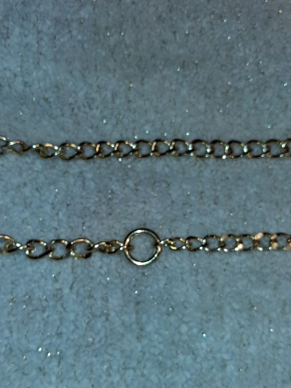 Anne Klein Gold-Tone Chain Belt with Charm Accent